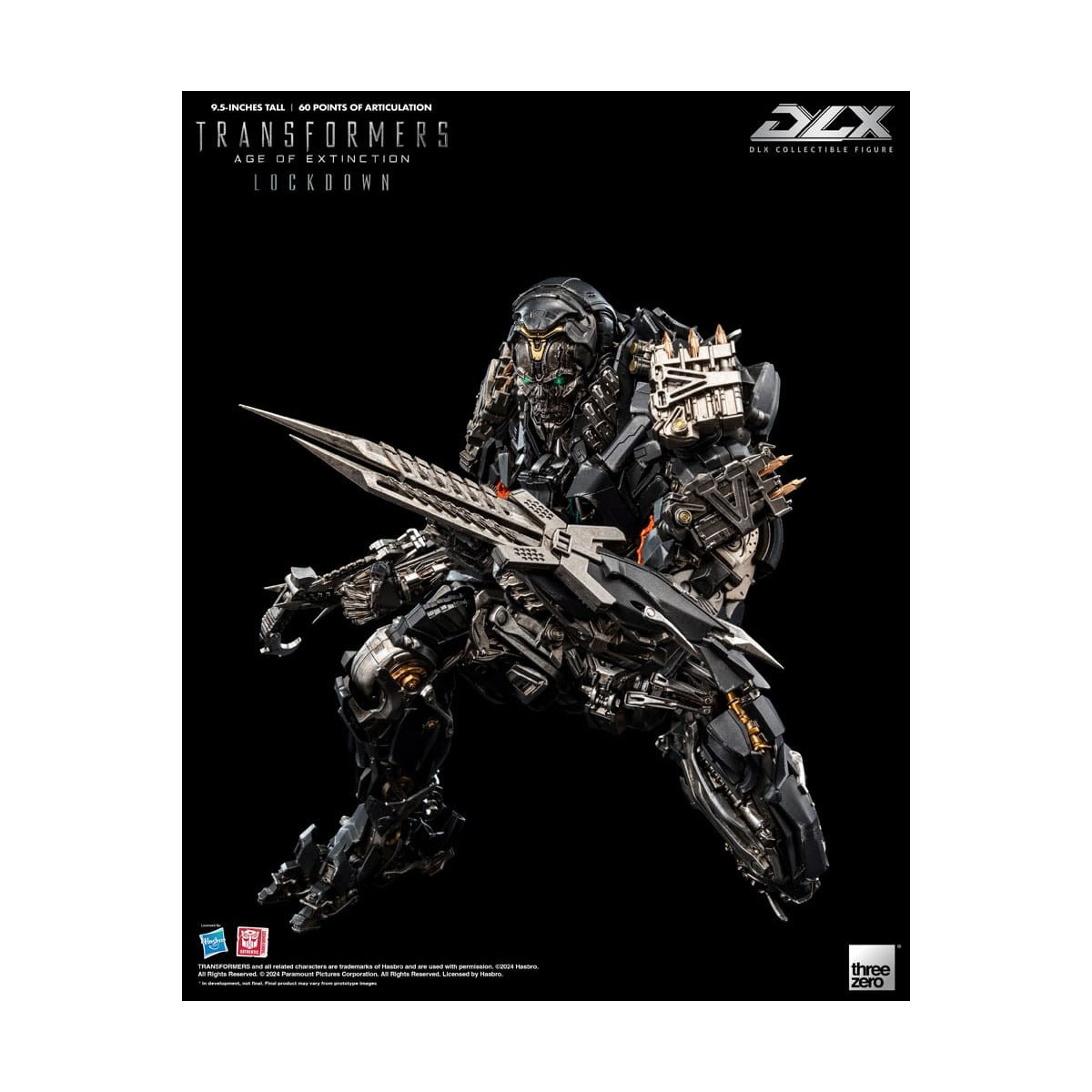 Three0 Transformers - DLX LOCKDOWN 1/6 - Transformers: Age of Extinction