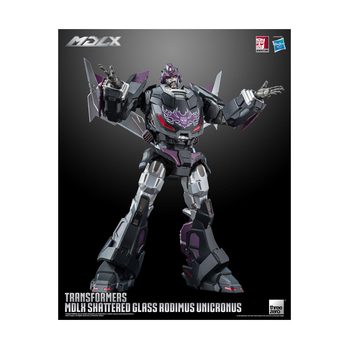 Three Zero - Transformers Shattered Glass MDLX RODIMUS UNICRONUS