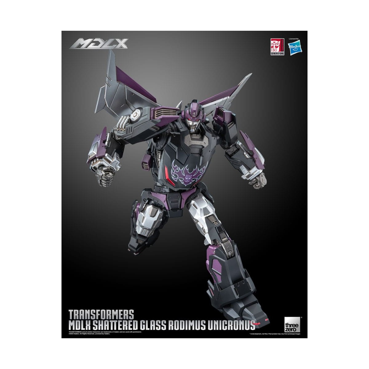 Three Zero - Transformers Shattered Glass MDLX RODIMUS UNICRONUS