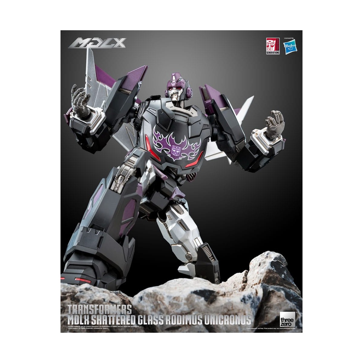 Three Zero - Transformers Shattered Glass MDLX RODIMUS UNICRONUS
