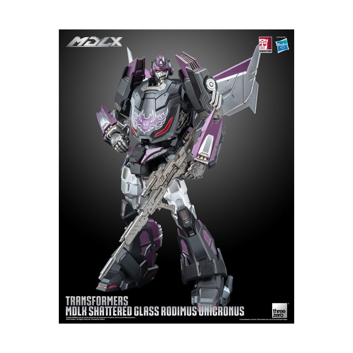 Three Zero - Transformers Shattered Glass MDLX RODIMUS UNICRONUS