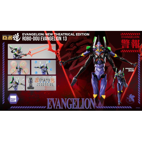 Three Zero - Evangelion 13 - Evangelion: New Theatrical Edition Figurine Robo-Dou