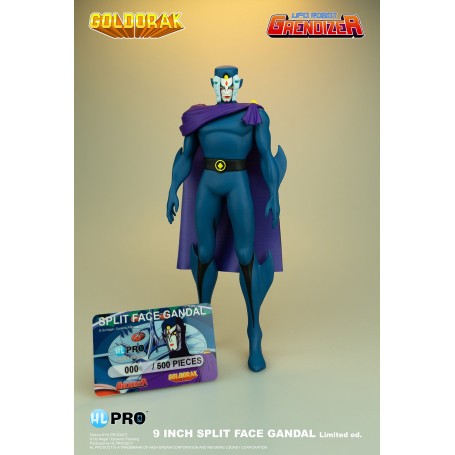 HL PRO - Goldorak PVC-Figur - Kommandant Minos / Minas Split Face Variant - General Gandal