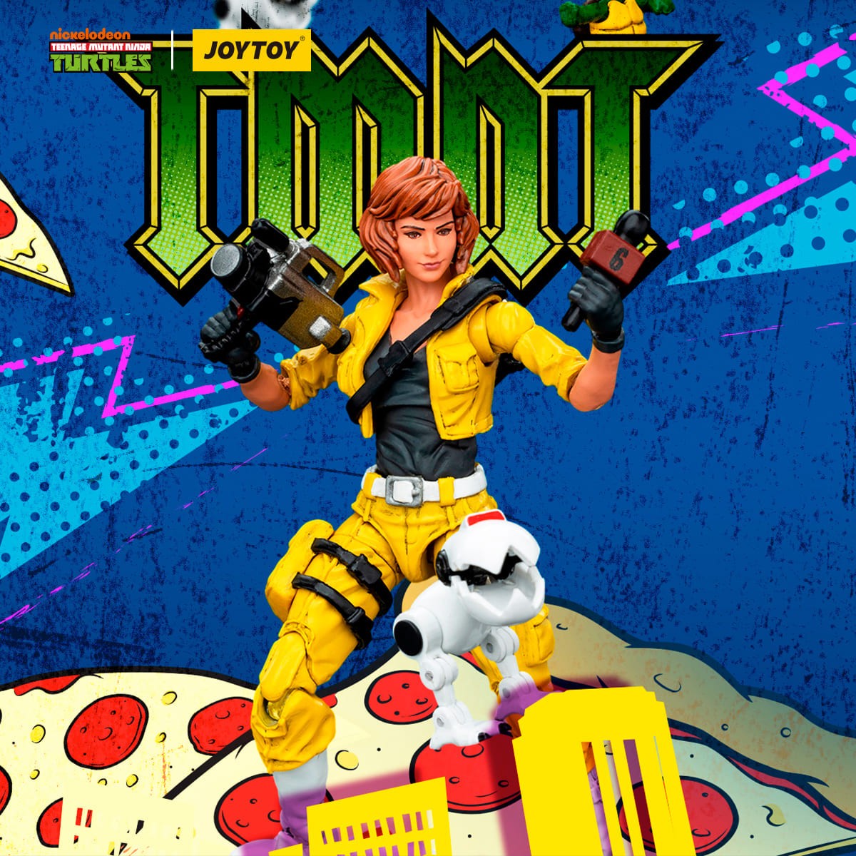 JoyToy TMNT - April O'Neil - Teenage Mutant Ninja Turtles 1/18