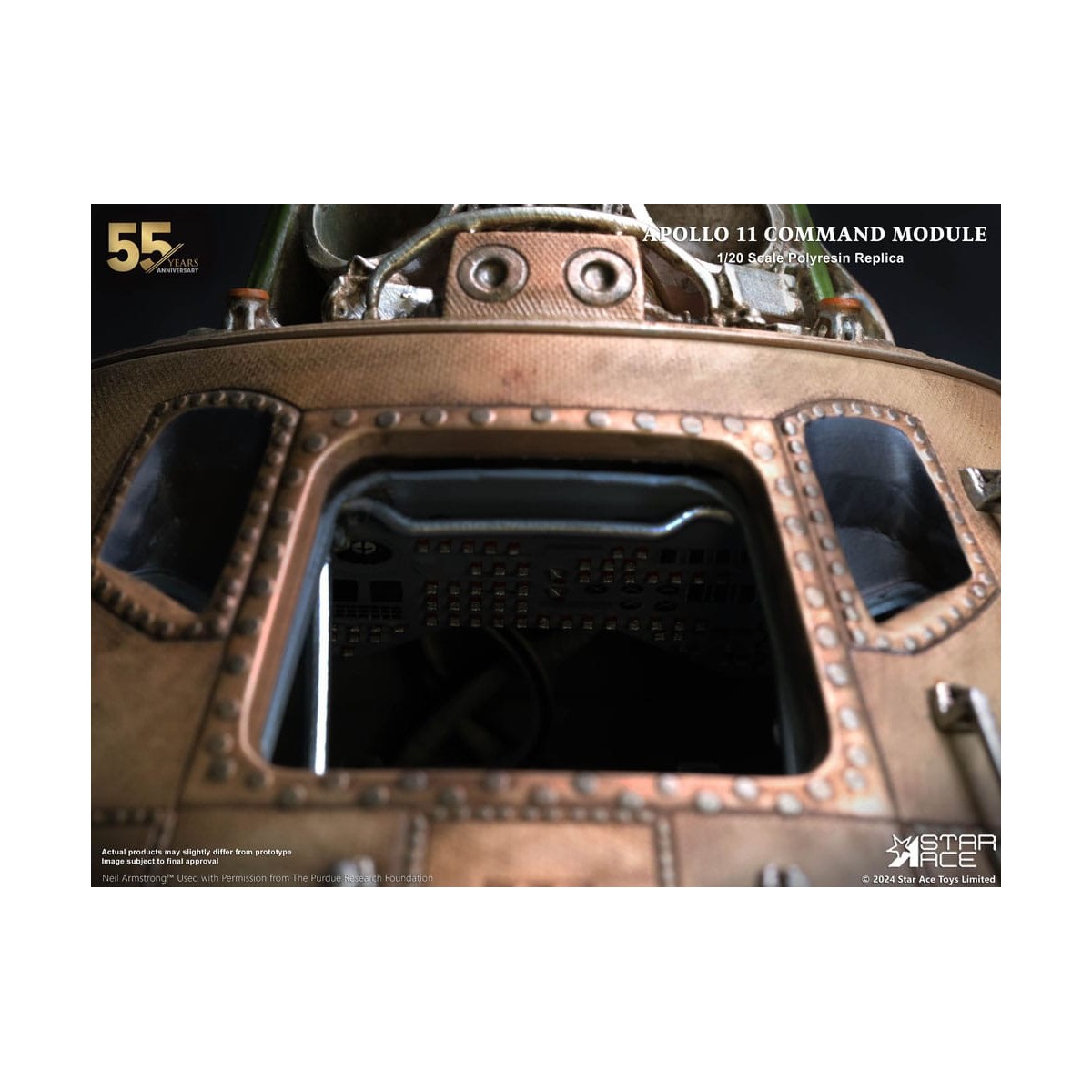Star Ace - Apollo 11 Kommandomodul (DX) 1/20