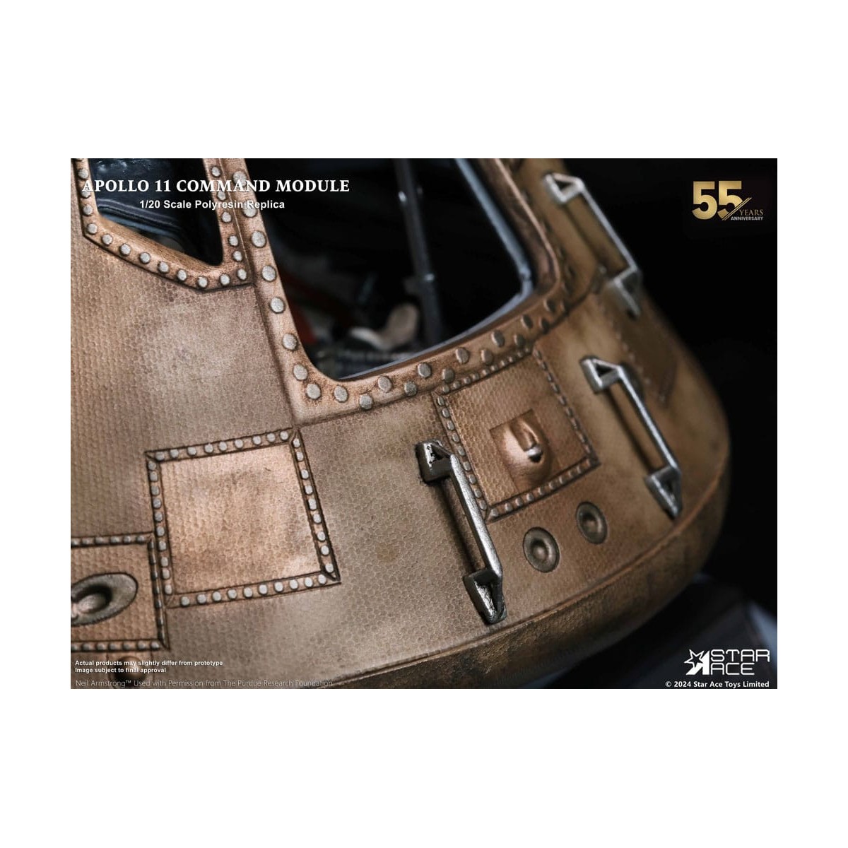 Star Ace - Apollo 11 Kommandomodul (DX) 1/20