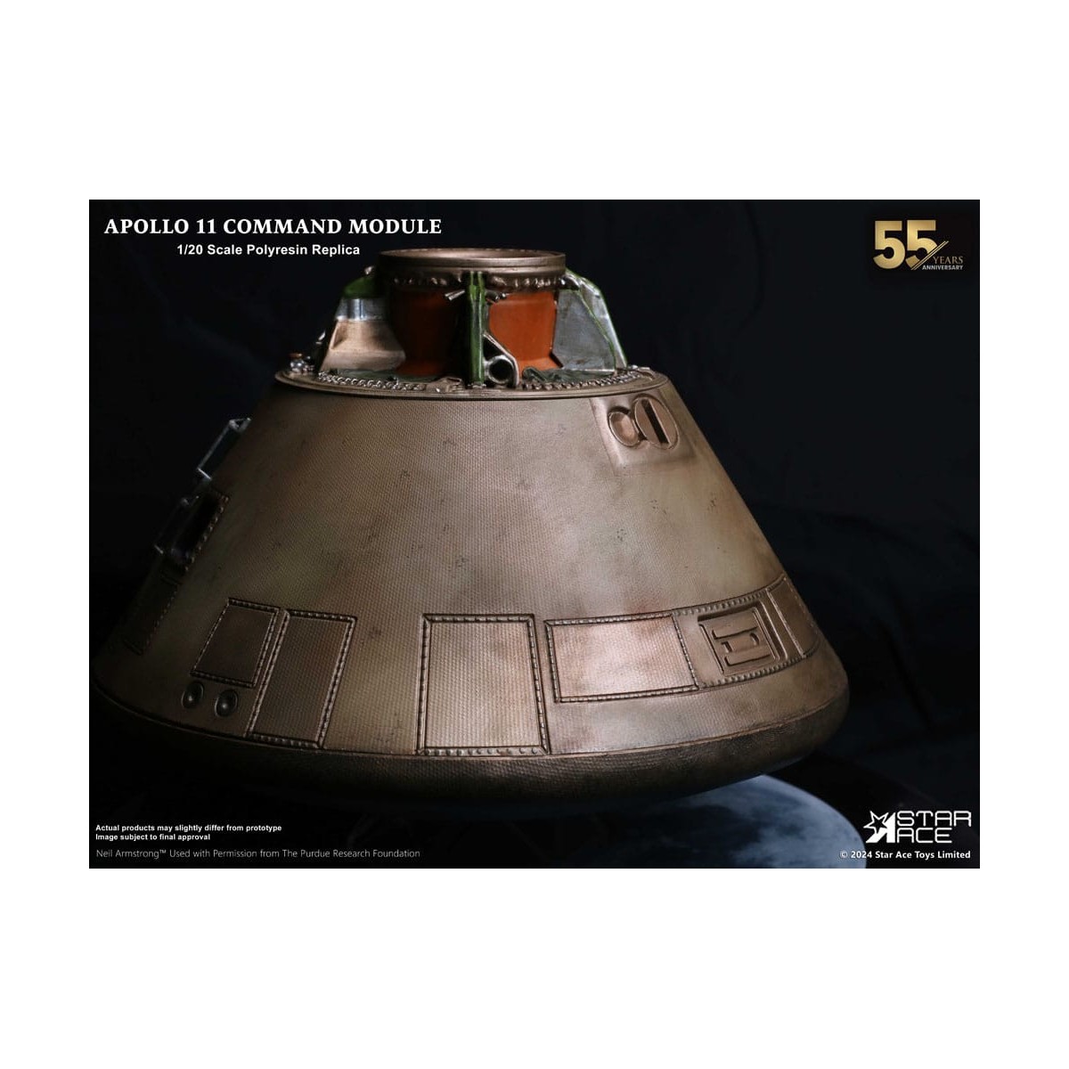 Star Ace - Apollo 11 Kommandomodul (DX) 1/20