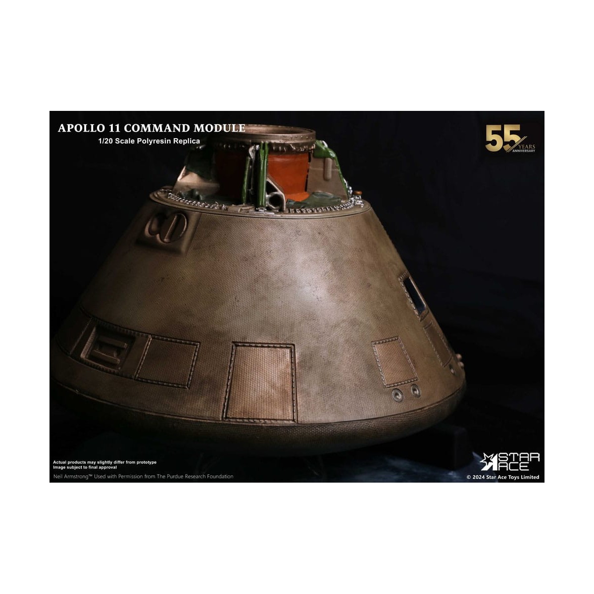 Star Ace - Apollo 11 Kommandomodul (DX) 1/20