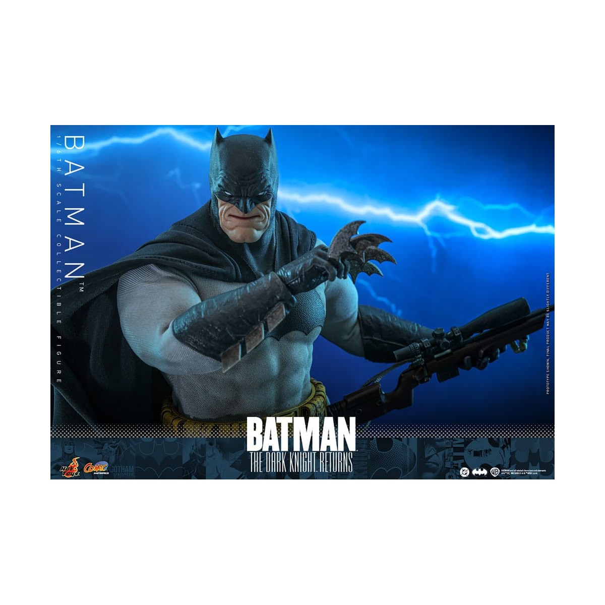 Hot Toys - BATMAN - Batman: The Dark Knight Returns Comic Masterpiece 1/6