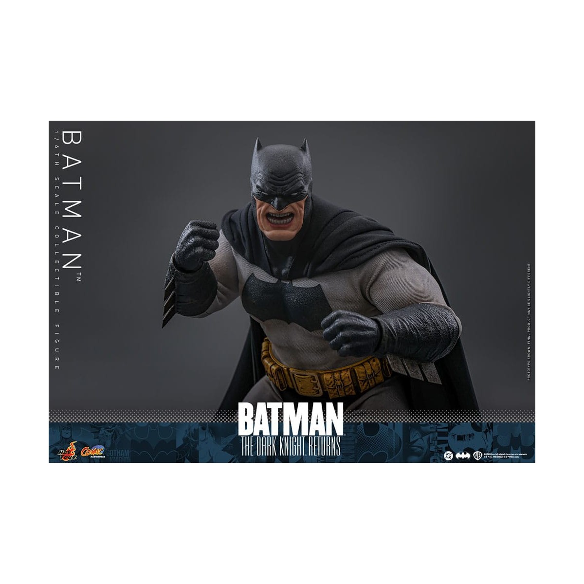 Hot Toys - BATMAN - Batman: The Dark Knight Returns Comic Masterpiece 1/6