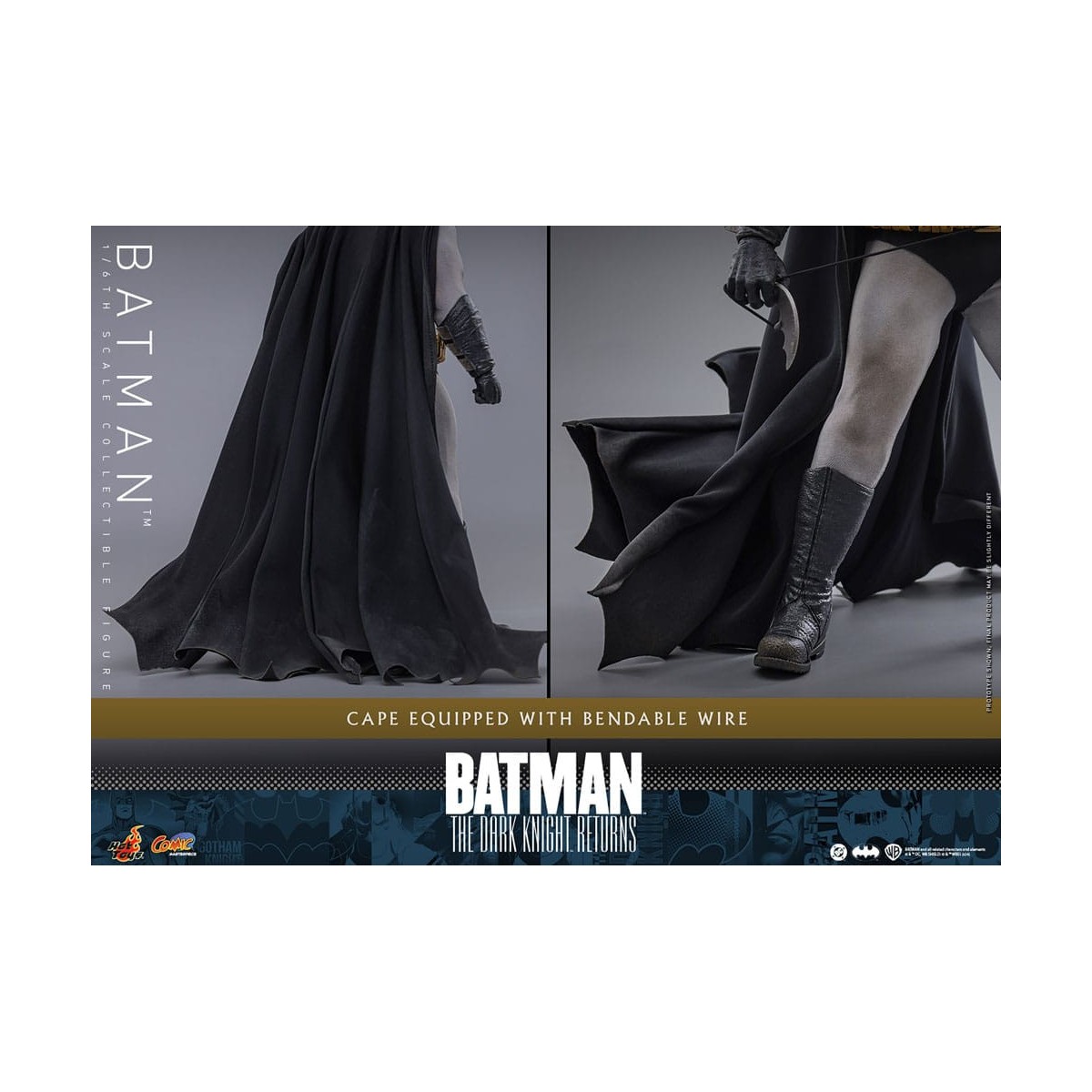 Hot Toys - BATMAN - Batman: The Dark Knight Returns Comic Masterpiece 1/6