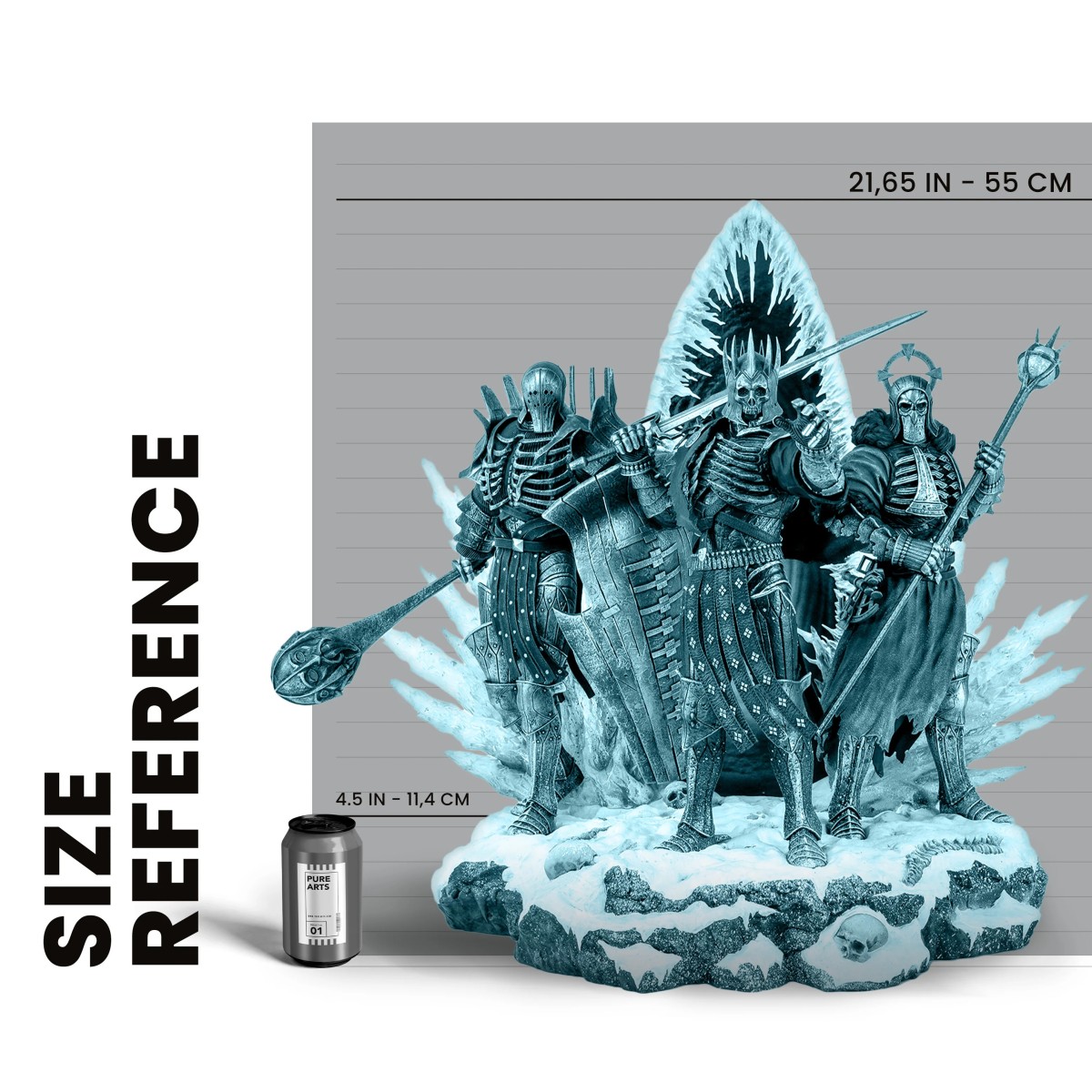 Pure Arts - The Witcher 3: Wild Hunt - Der wilde Hunter Diorama 1/6