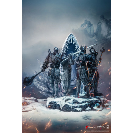 Pure Arts - The Witcher 3: Wild Hunt - Der wilde Hunter Diorama 1/6