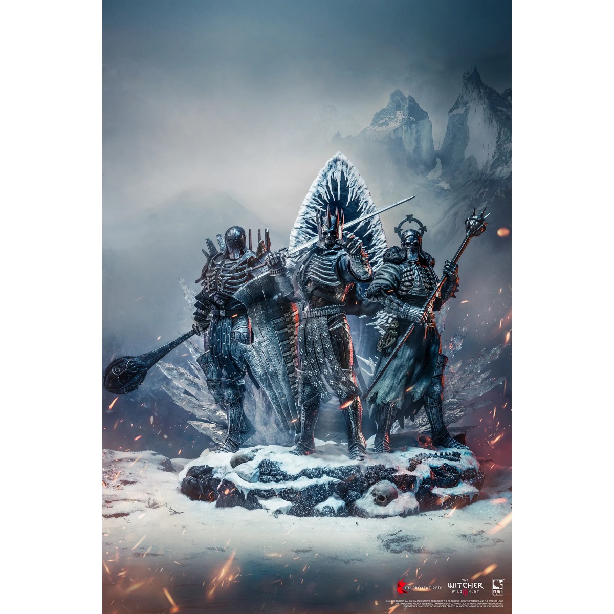 Pure Arts - The Witcher 3: Wild Hunt - Der wilde Hunter Diorama 1/6
