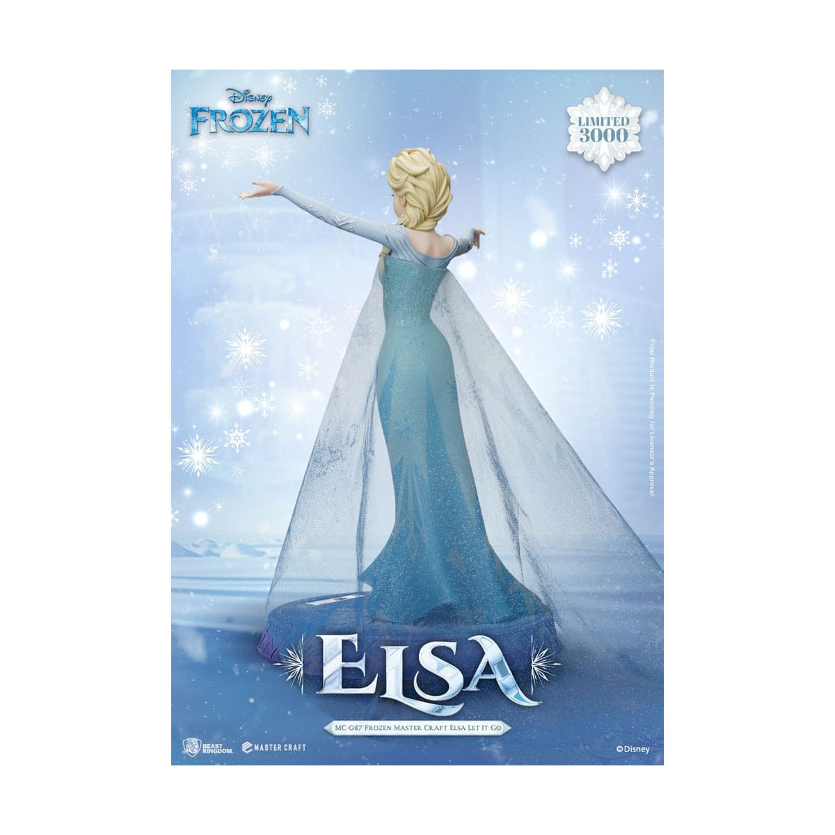 Beast Kingdom Disney - Master Craft Elsa "Let It Go" - Die Schneekönigin