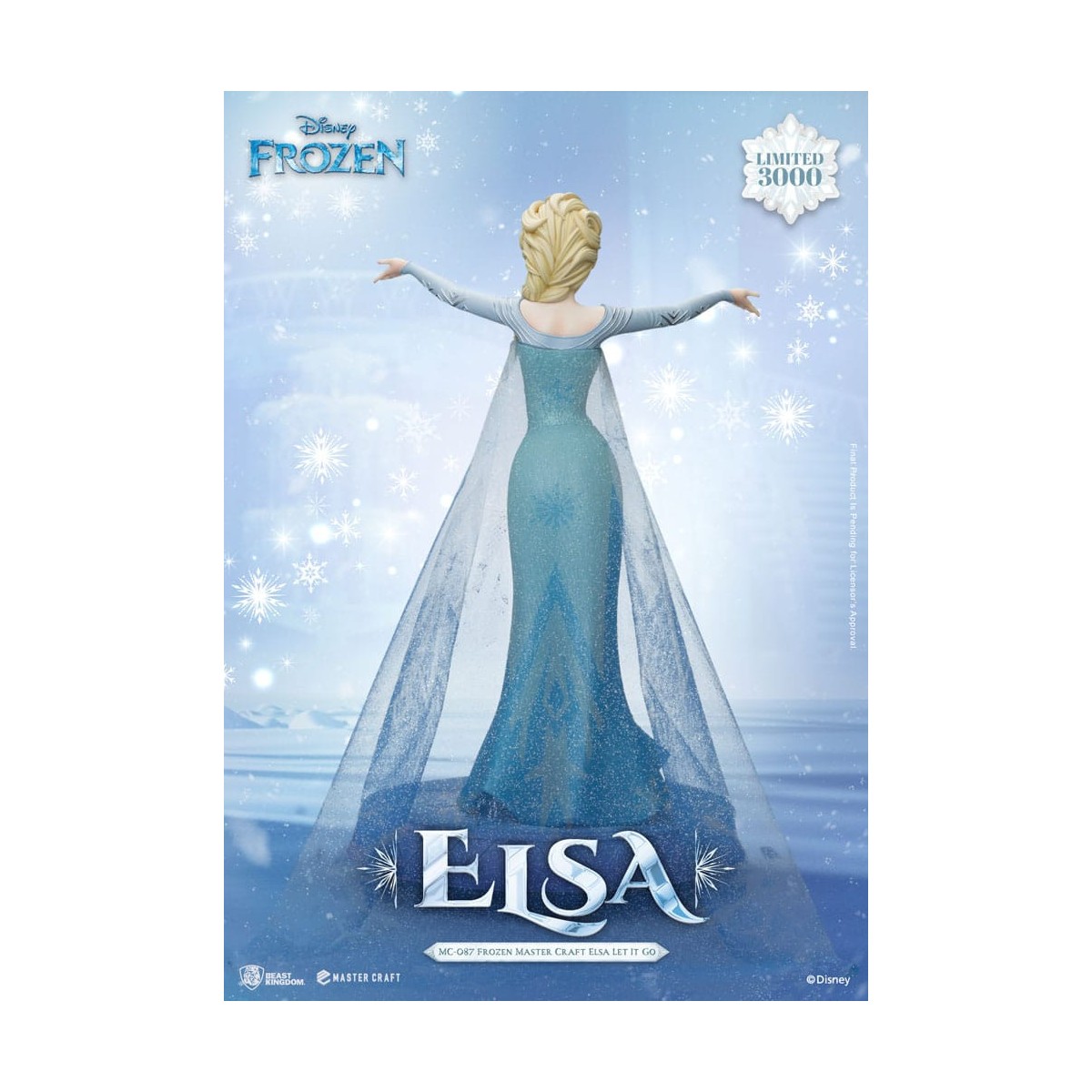 Beast Kingdom Disney - Master Craft Elsa "Let It Go" - Die Schneekönigin