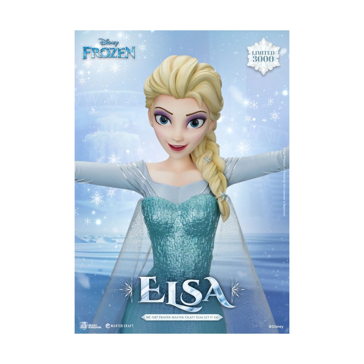 Beast Kingdom Disney - Master Craft Elsa "Let It Go" - Die Schneekönigin