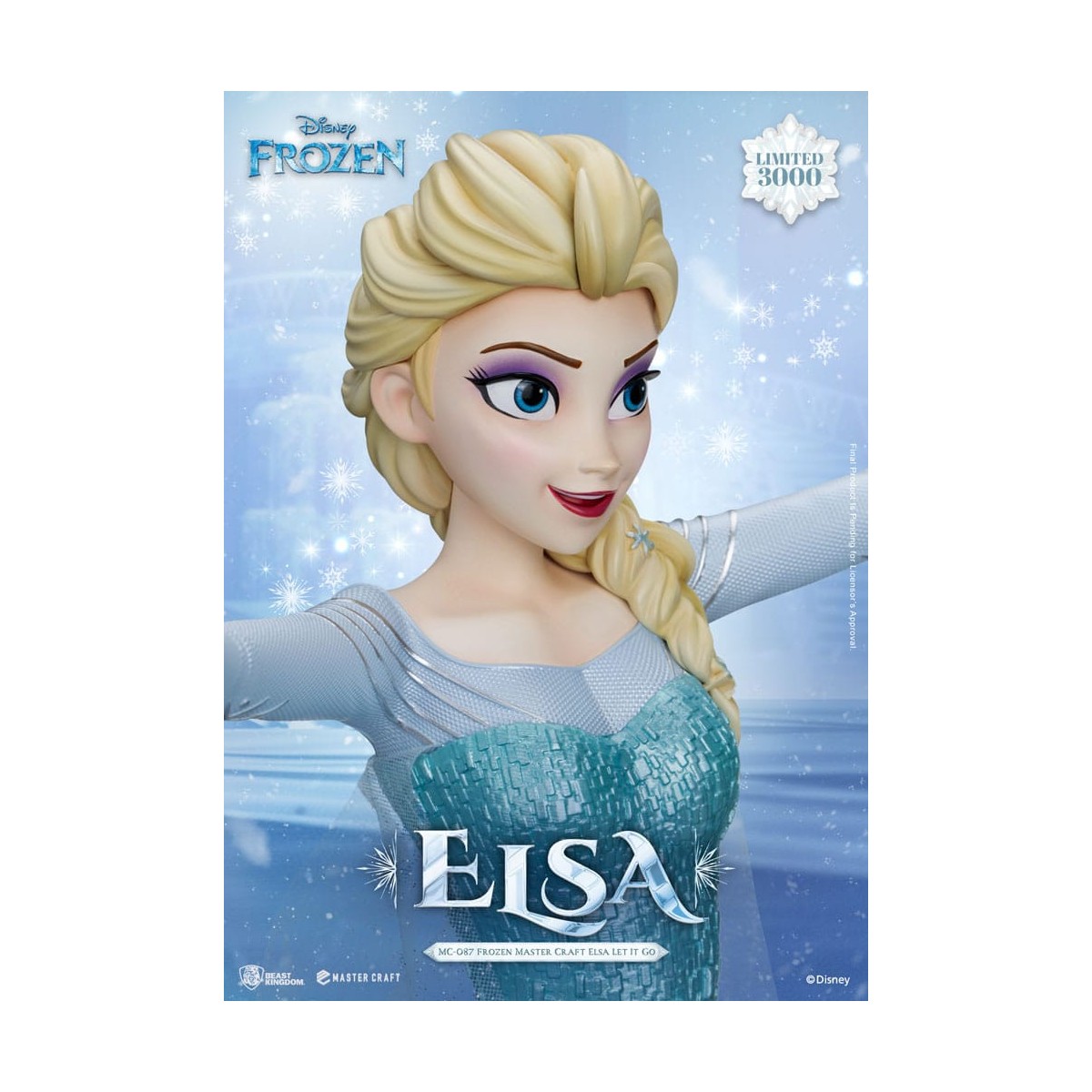 Beast Kingdom Disney - Master Craft Elsa "Let It Go" - Die Schneekönigin