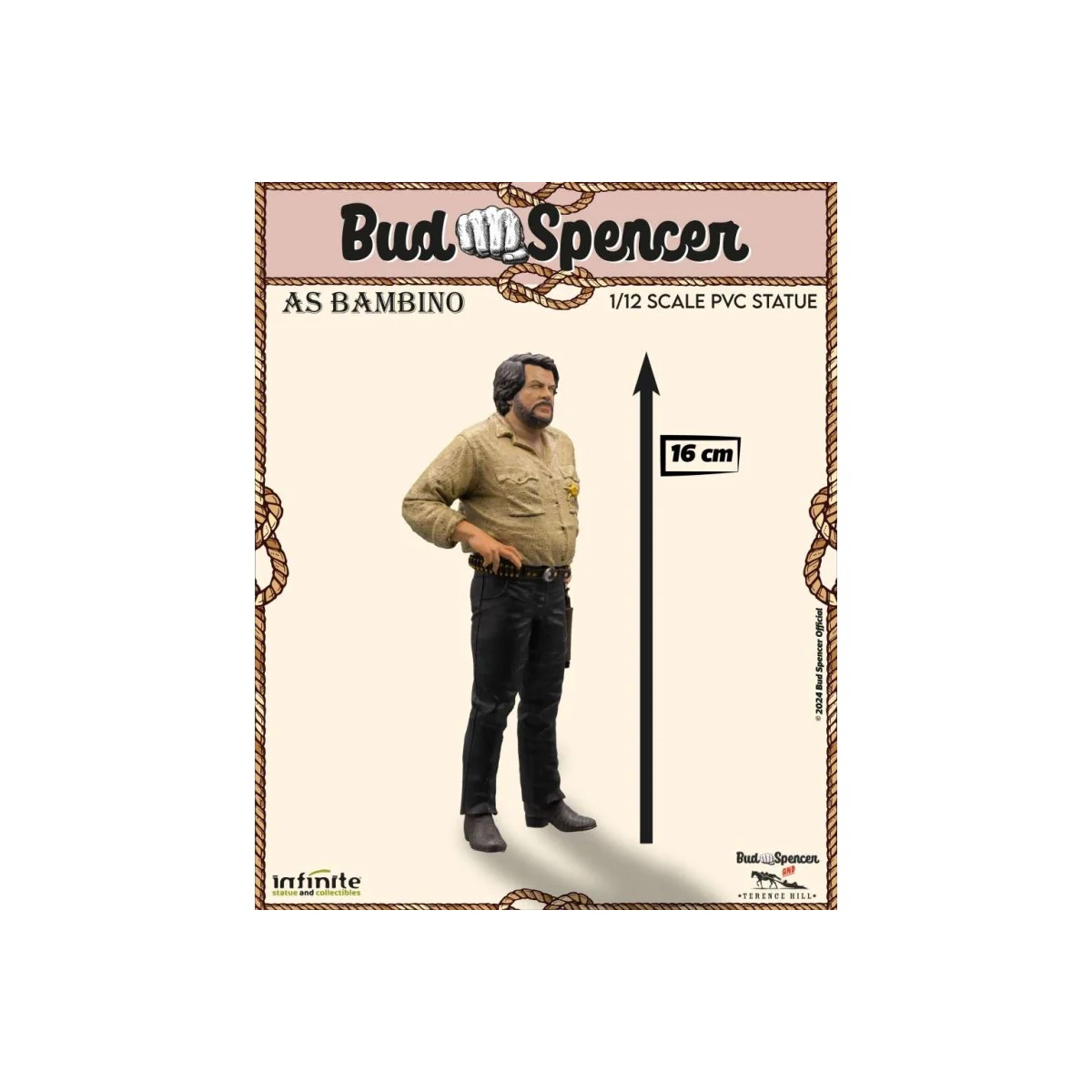 Infinite - Bud Spencer as Bambino 1/12 pvc Statue