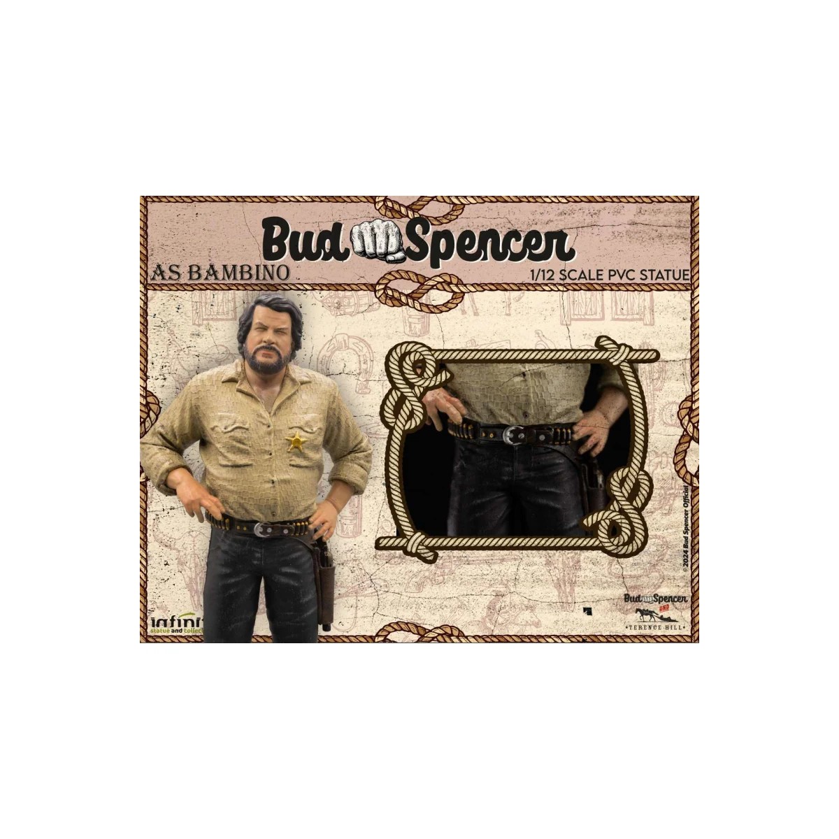 Infinite - Bud Spencer as Bambino 1/12 pvc Statue
