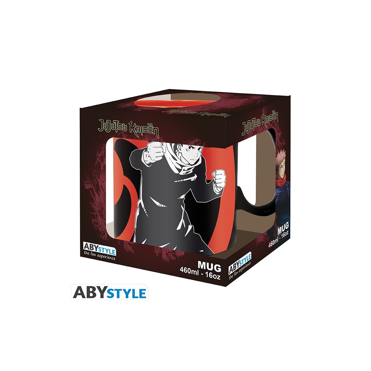 ABYstyle - Jujutsu Kaisen - Becher - 320 ml - Gruppe schwarz & weiß