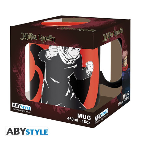 ABYstyle - Jujutsu Kaisen - Becher - 320 ml - Gruppe schwarz & weiß
