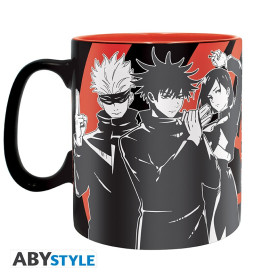 ABYstyle - Jujutsu Kaisen - Becher - 320 ml - Gruppe schwarz & weiß