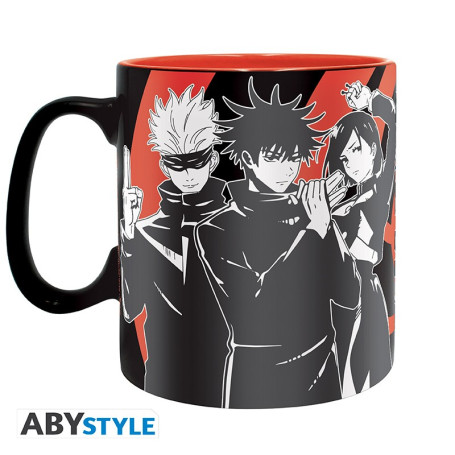 ABYstyle - Jujutsu Kaisen - Becher - 320 ml - Gruppe schwarz & weiß