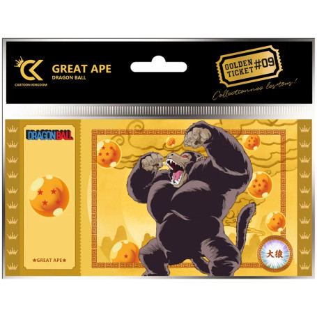 Cartoon Kingdom - 10er-Pack Goldene Tickets Dragon Ball