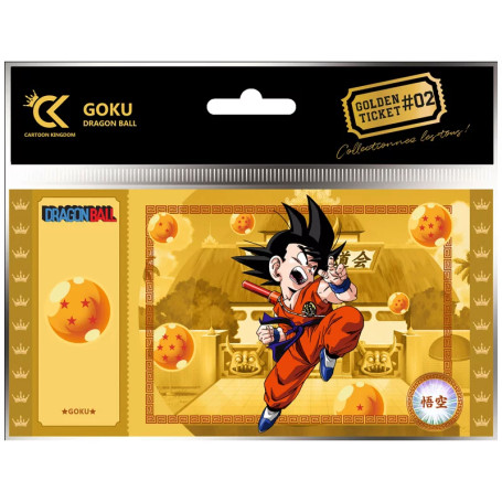 Cartoon Kingdom - 10er-Pack Goldene Tickets Dragon Ball