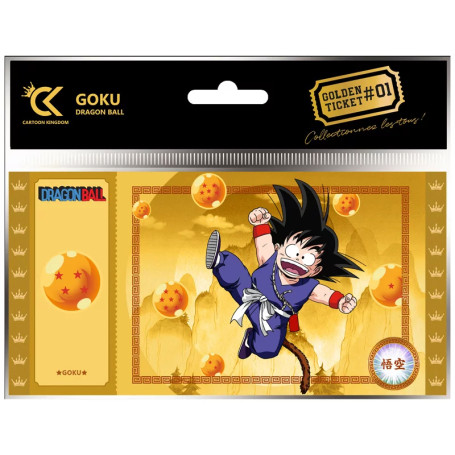 Cartoon Kingdom - 10er-Pack Goldene Tickets Dragon Ball