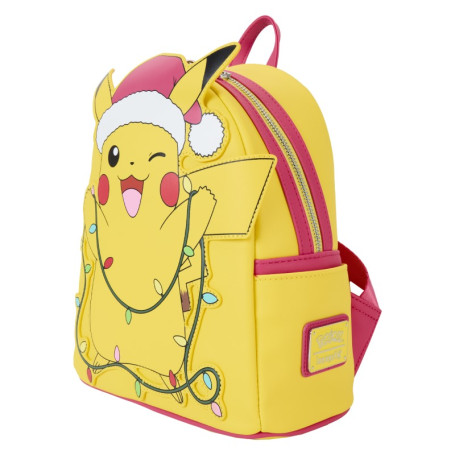 Pokemon - Loungefly Mini Rucksack Pikachu Holidays