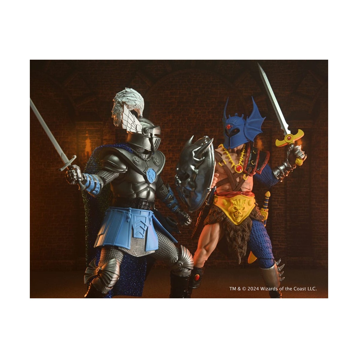 Neca - AD&D - 50th Anniversary Warduke on Blister Card - Dungeons & Dragons