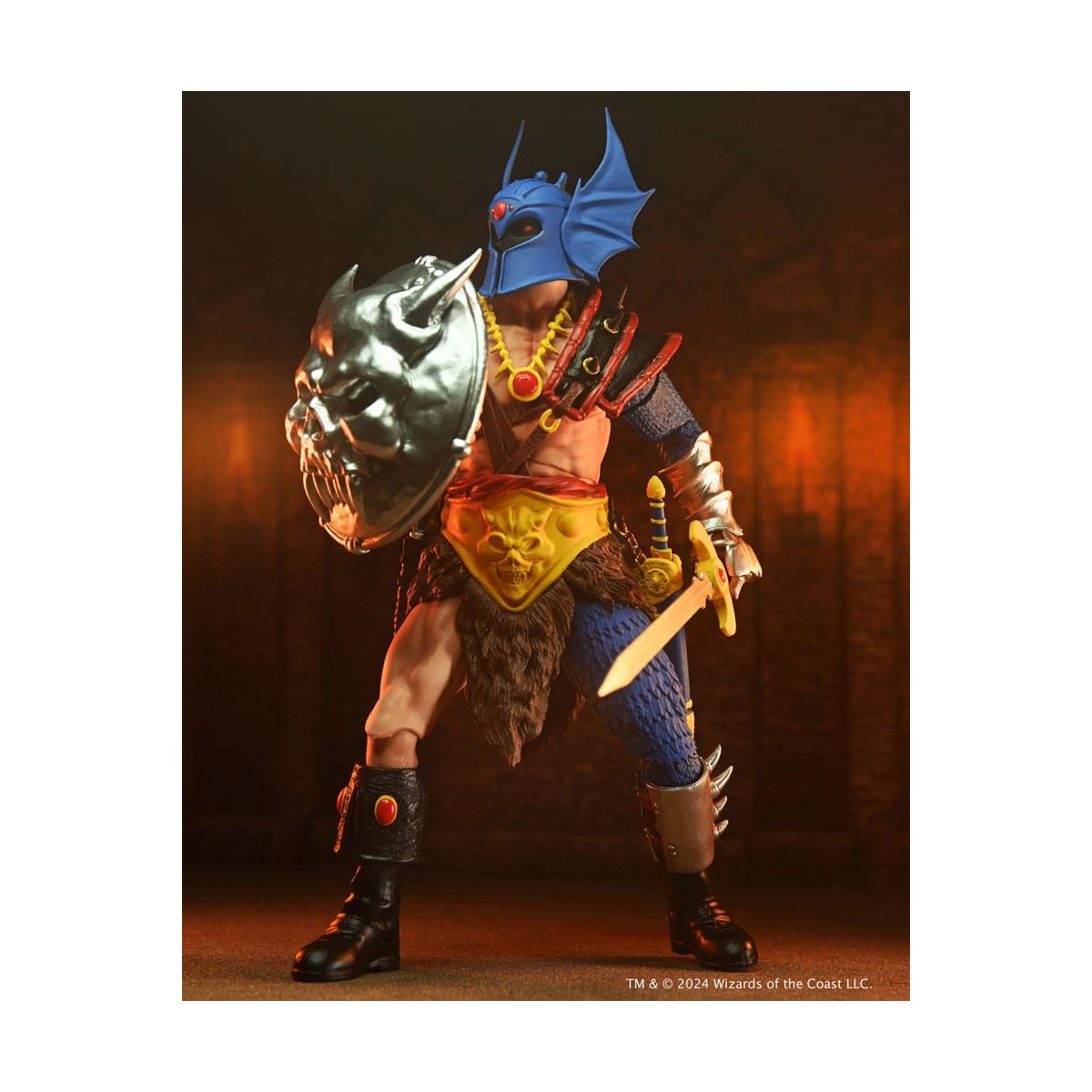 Neca - AD&D - 50th Anniversary Warduke on Blister Card - Dungeons & Dragons