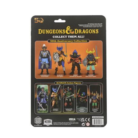 Neca - AD&D - 50th Anniversary Warduke on Blister Card - Dungeons & Dragons
