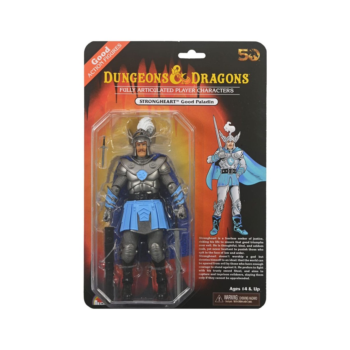 Neca - AD&D - 50th Anniversary Strongheart on Blister Card - Dungeons & Dragons