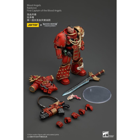 Joytoy - Warhammer - Blood Angels - Raldoron Erster Hauptmann der Blood Angels - The Horus Heresy