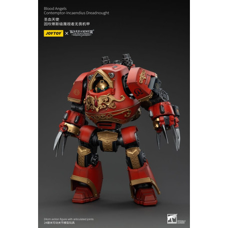Joytoy - Warhammer - Blood Angels - Contemptor-Incaendius Dreadnought - The Horus Heresy