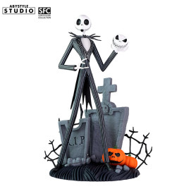 Abystyle - NIGHTMARE BEFORE XMAS - Jack scary smiling face - Super Figure Collection 1/10