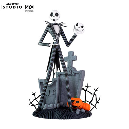 Abystyle - NIGHTMARE BEFORE XMAS - Jack scary smiling face - Super Figure Collection 1/10
