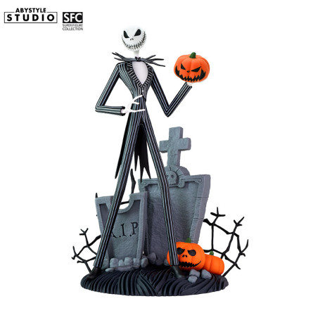Abystyle - NIGHTMARE BEFORE XMAS - Jack scary smiling face - Super Figure Collection 1/10