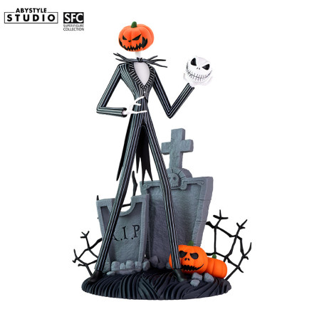Abystyle - NIGHTMARE BEFORE XMAS - Jack scary smiling face - Super Figure Collection 1/10