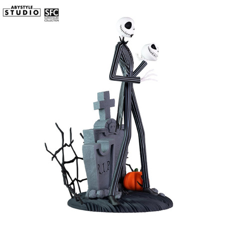 Abystyle - NIGHTMARE BEFORE XMAS - Jack scary smiling face - Super Figure Collection 1/10