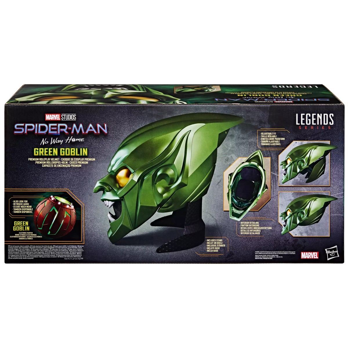 Hasbro - Replik Helm Green Goblin 1/1 - Marvel Legends Helmet