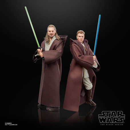 Star Wars Black Series - Pack Qui-Gon Jinn, Darth Maul, Obi-Wan Kenobi Episode I