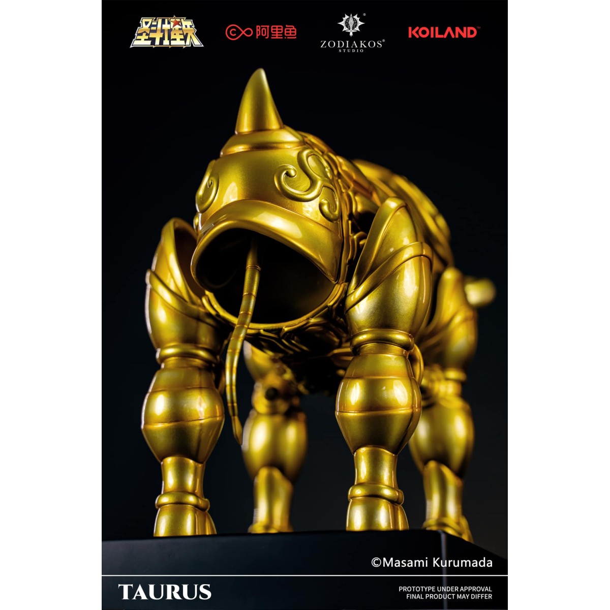 Zodiakos Studio - Taurus Cloth - Totem des Stieres 1/6 - Statue Saint Seiya - die Ritter des Zodiakus