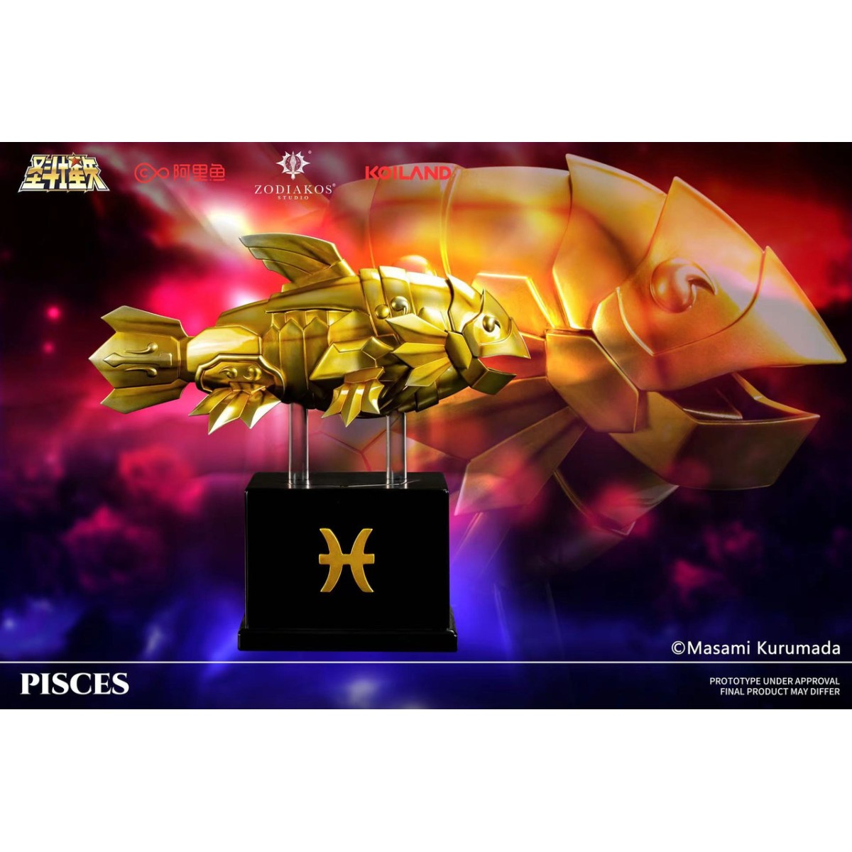 Zodiakos Studio - Pisces Cloth - Totem der Fische 1/6 - Statue Saint Seiya - die Ritter des Zodiakus