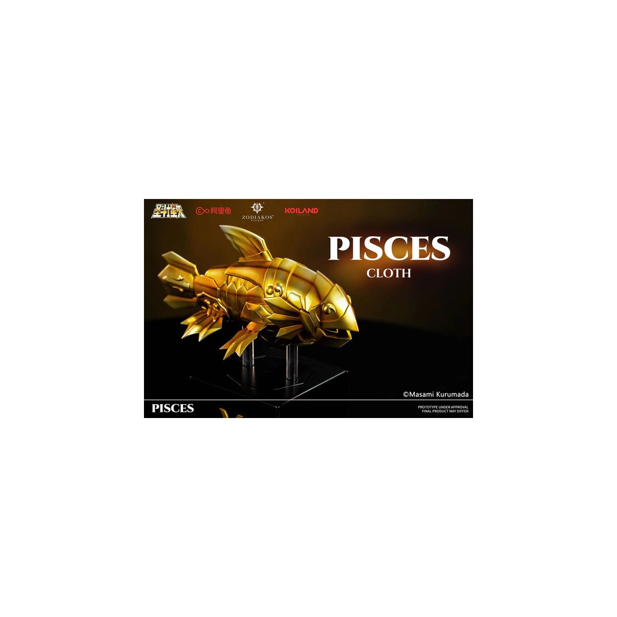 Zodiakos Studio - Pisces Cloth - Totem der Fische 1/6 - Statue Saint Seiya - die Ritter des Zodiakus