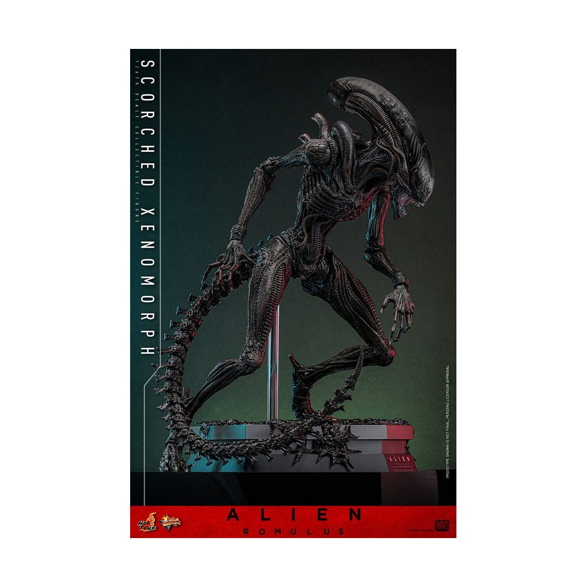 Hot Toys - Alien Romulus - Scorched Xenomorph MMS 1/6