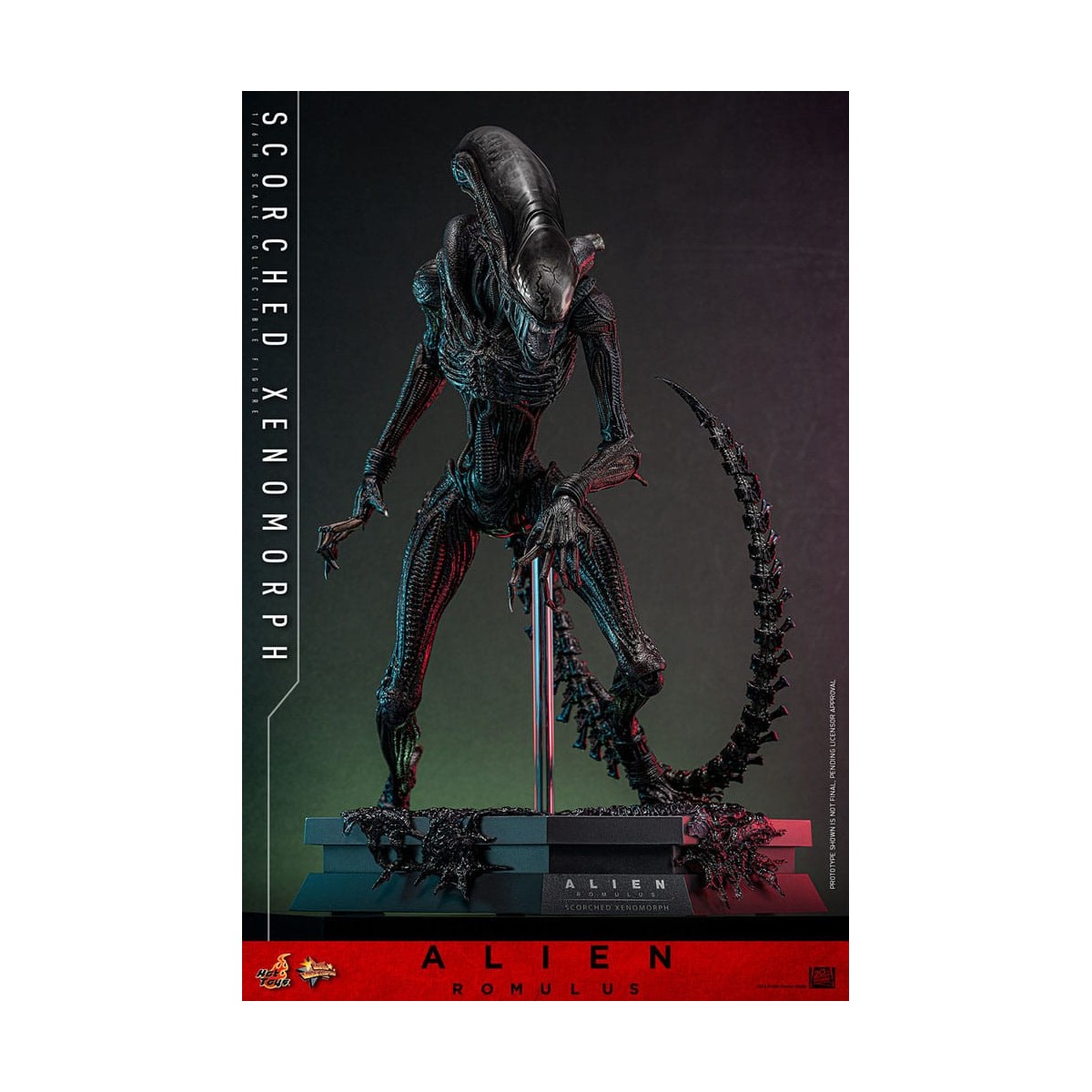 Hot Toys - Alien Romulus - Scorched Xenomorph MMS 1/6